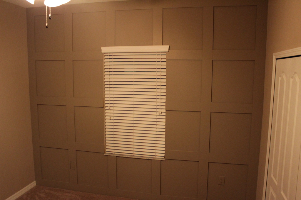 DIY Panel Wall - Frills & Drills