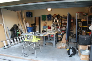 garage organization goal check