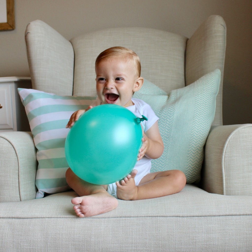 Aiden's 1st Birthday Gender Reveal! - Frills and Drills