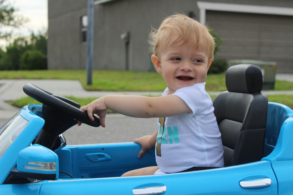 Aiden's 1st Birthday Gender Reveal! - Frills and Drills