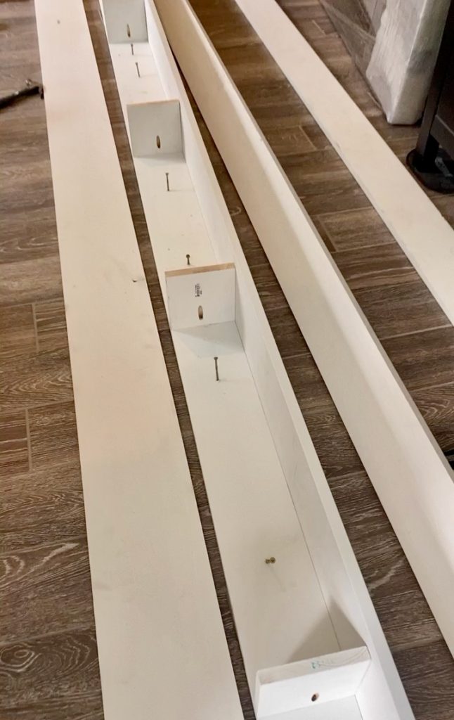 DIY Hanging File Drawer in Kitchen Cabinet - Frills and Drills