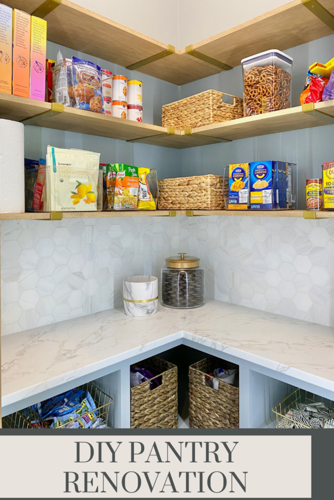 Diy Pantry Renovation How To Build A Custom Pantry